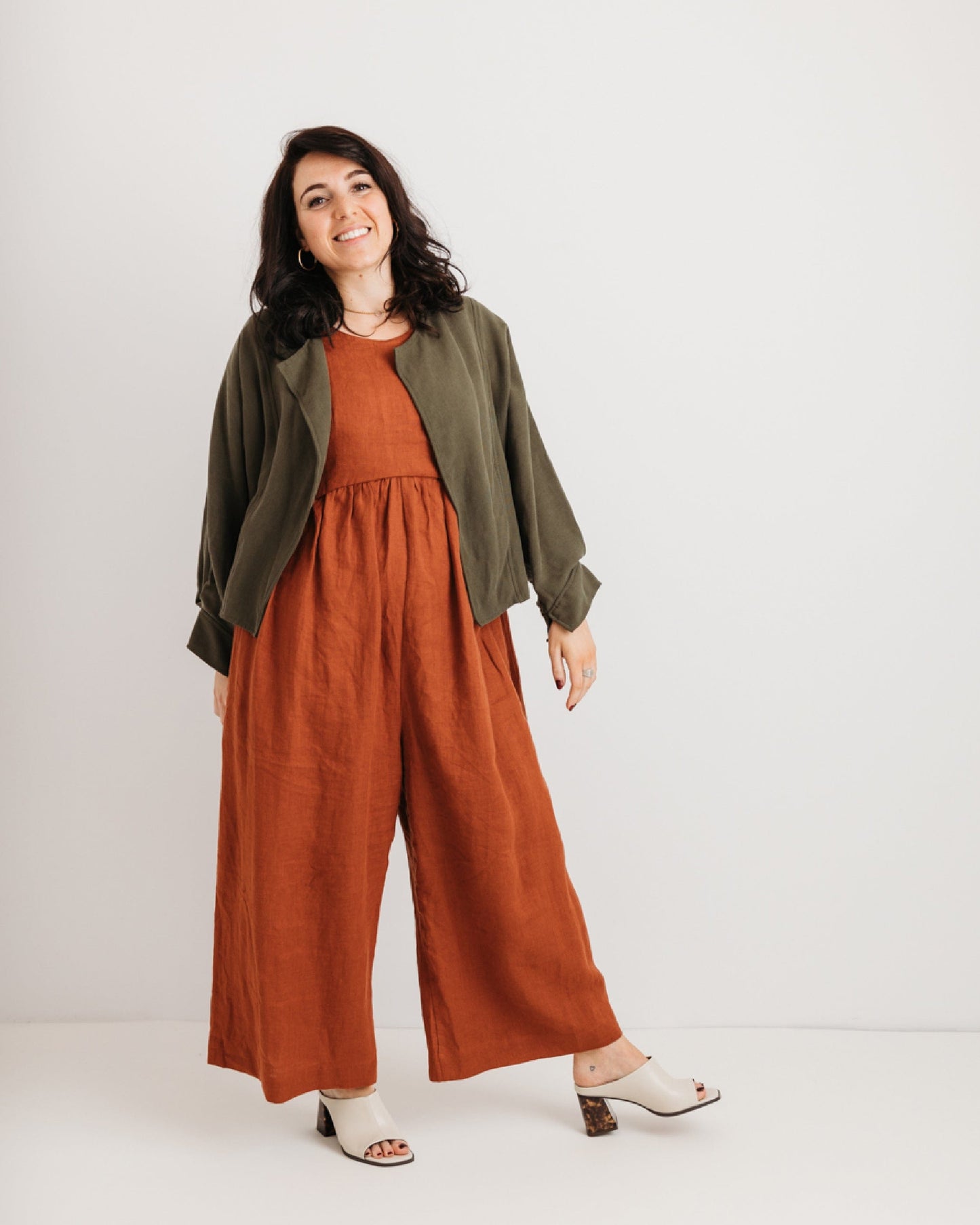 the Stella Jacket - Khaki Green