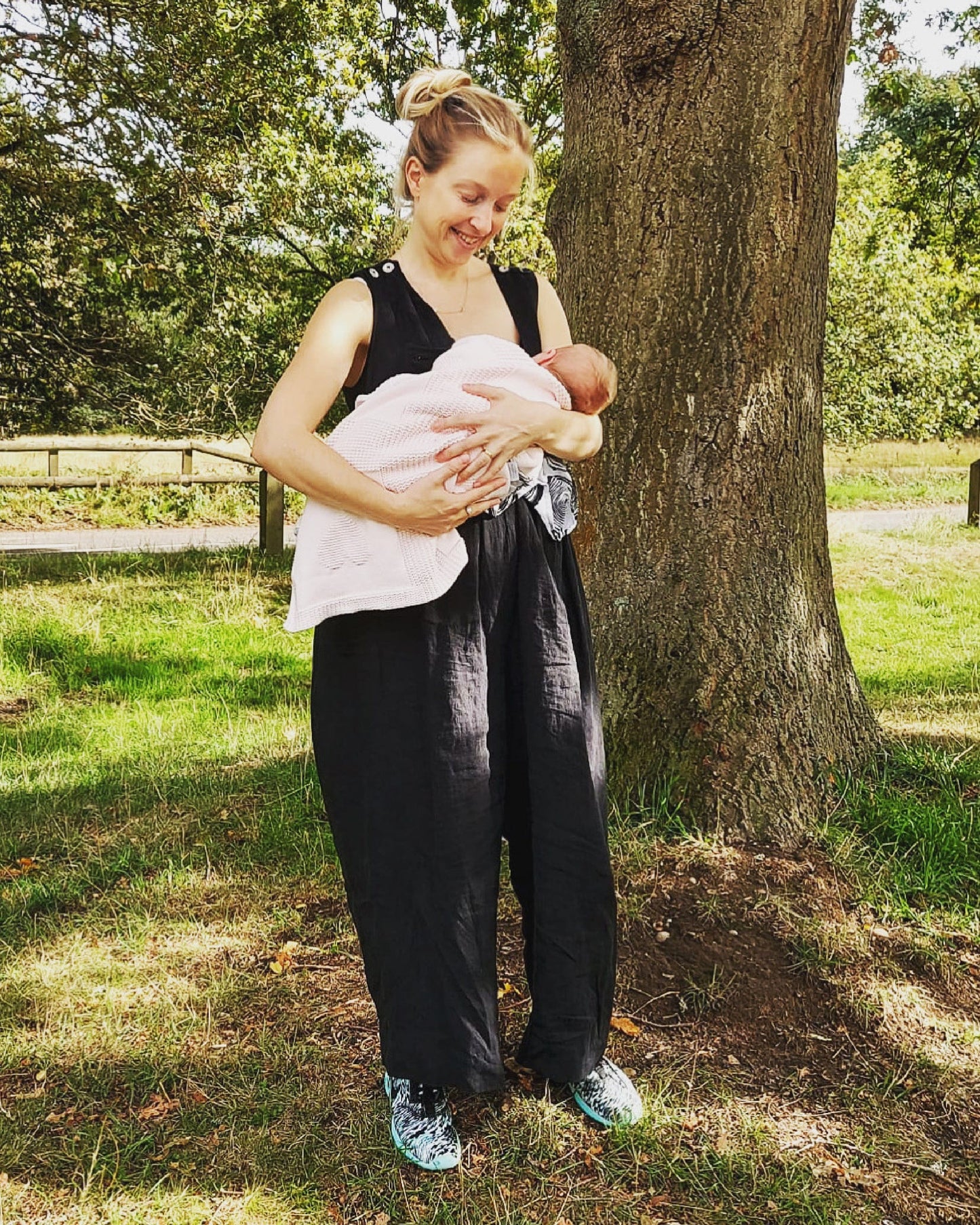 Linen Jumpsuit | Black | Journy