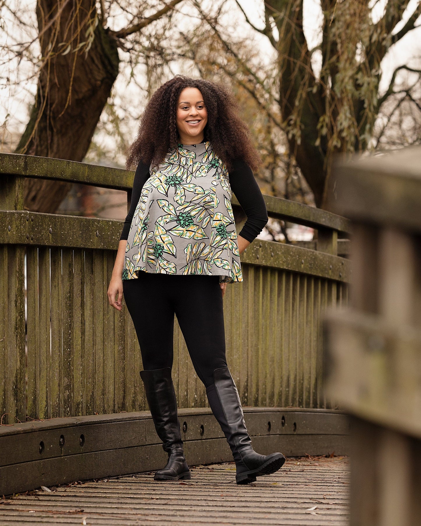 Penny Leggings - Maternity + Postpartum Leggings - Bump Supporting - Black