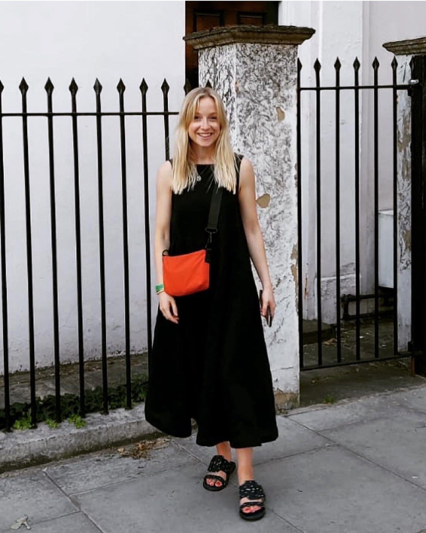 Linen Lucy Dress | Black Linen | Journy