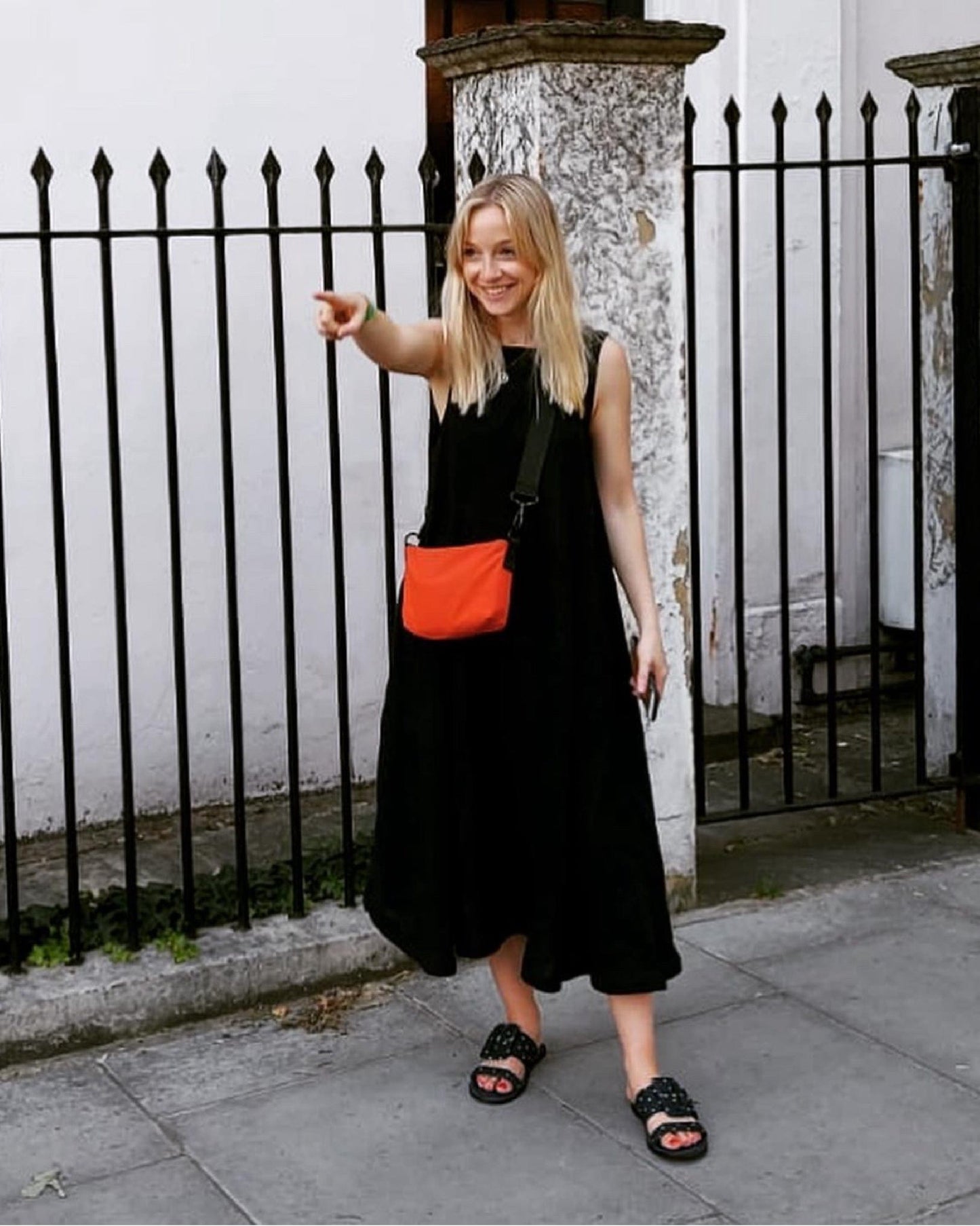 Linen Lucy Dress | Black Linen | Journy