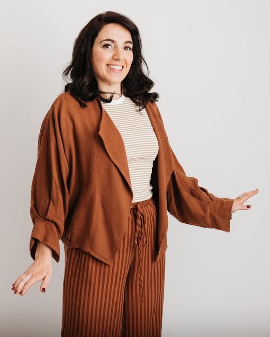 the Stella Jacket - Mocha