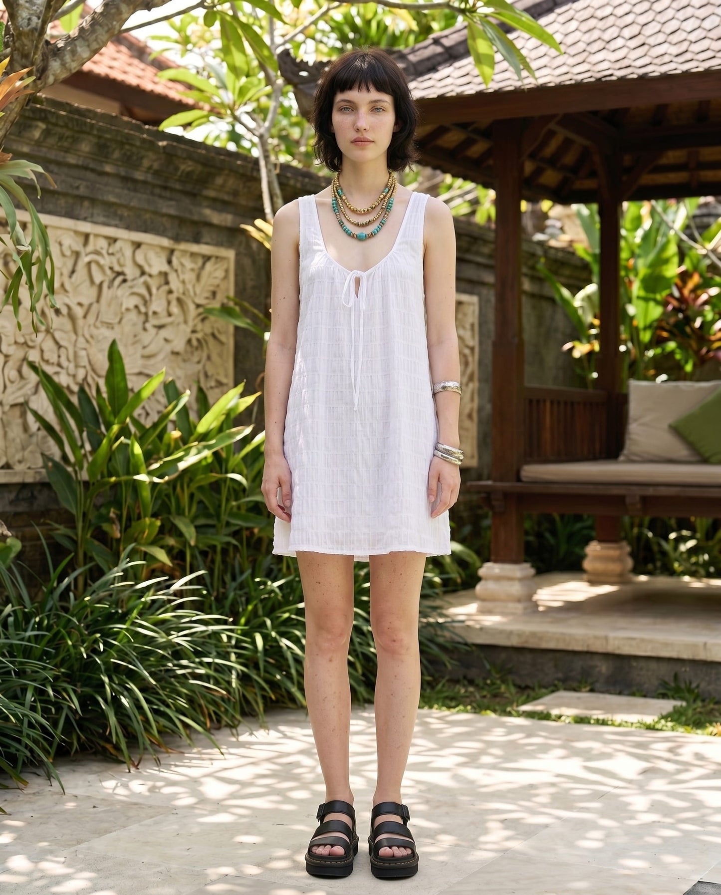 Roxy Dress - White