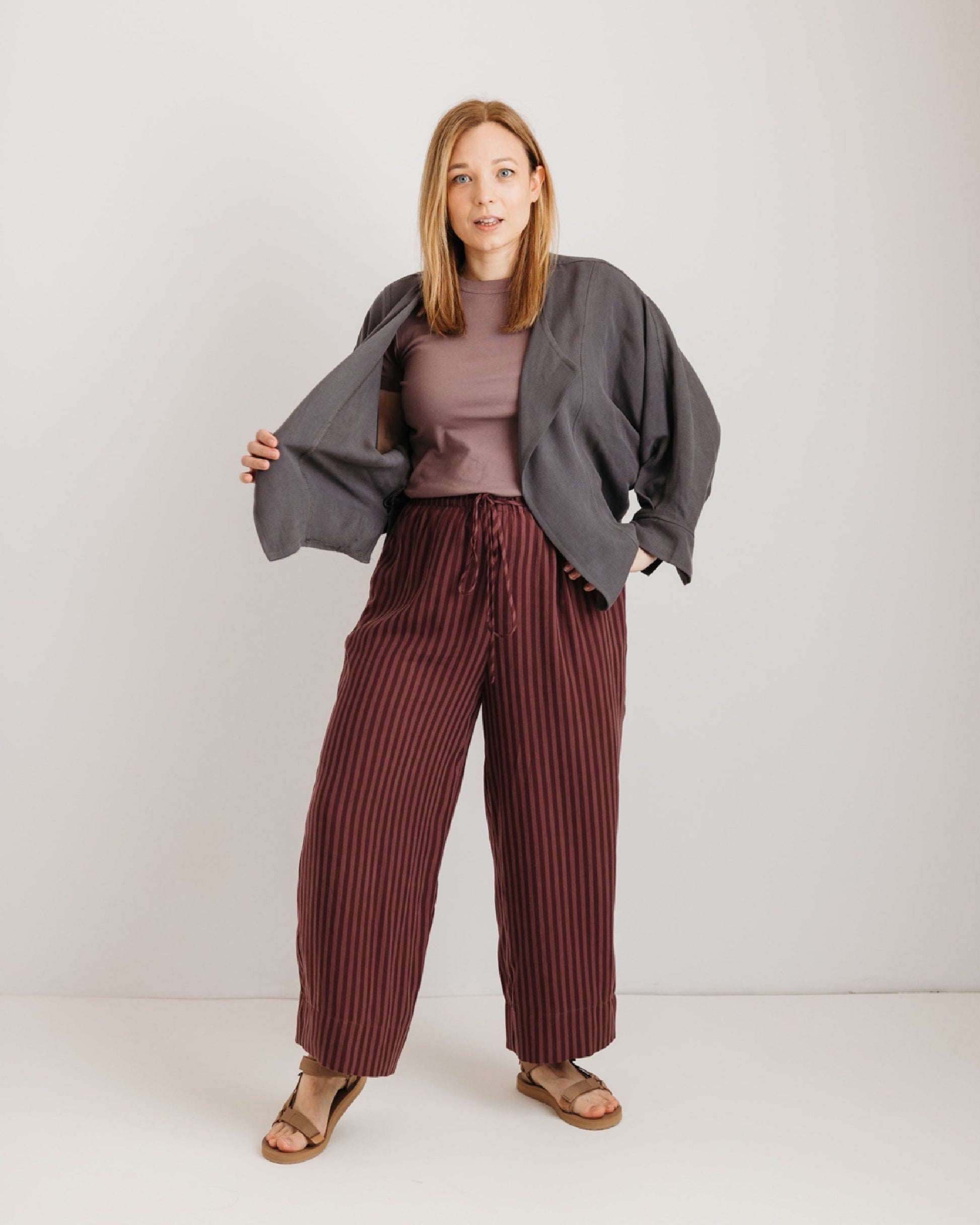 the Stella Jacket - Charcoal Grey