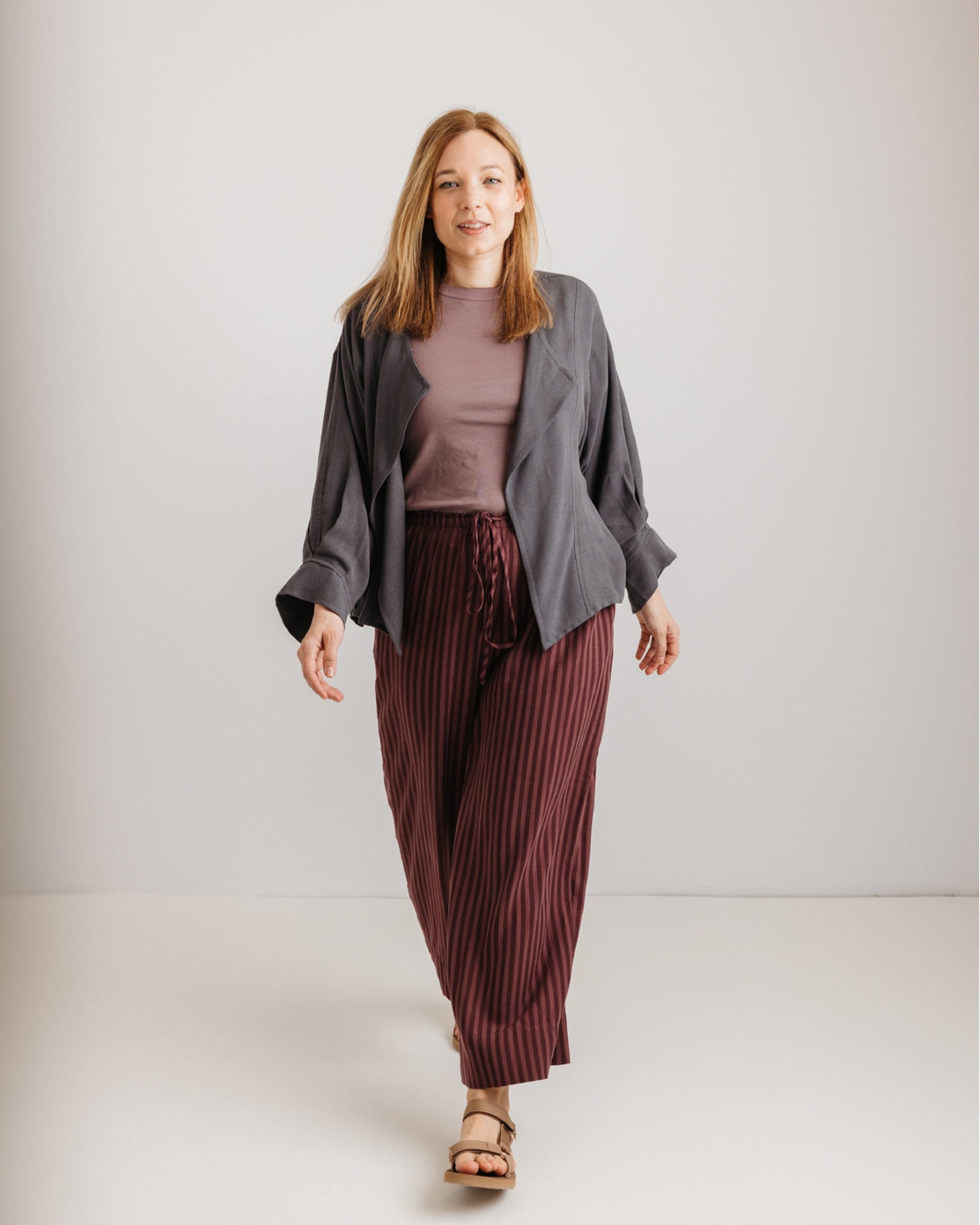 the Stella Jacket - Charcoal Grey