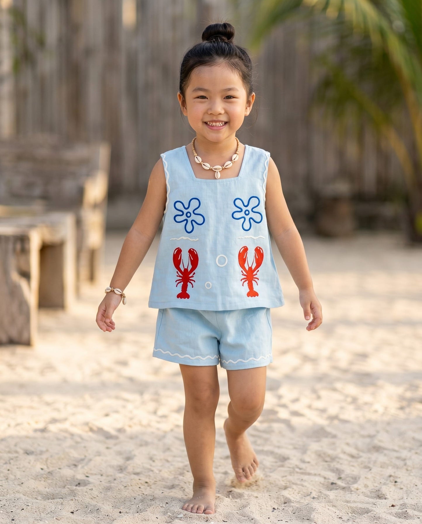 Lara Lobster Co-ord Set - Kids