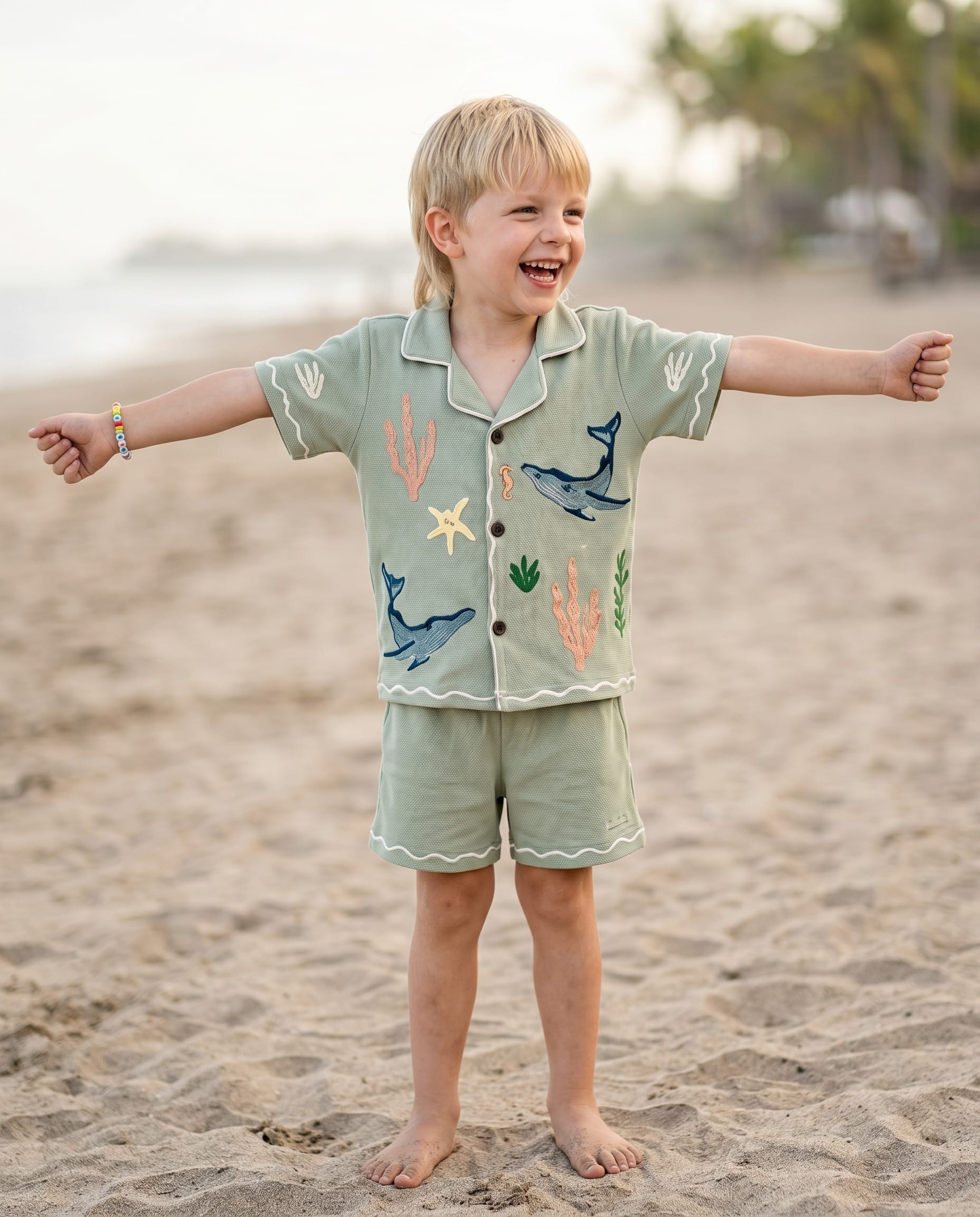 Frey Whale Co-ord Set - Kids