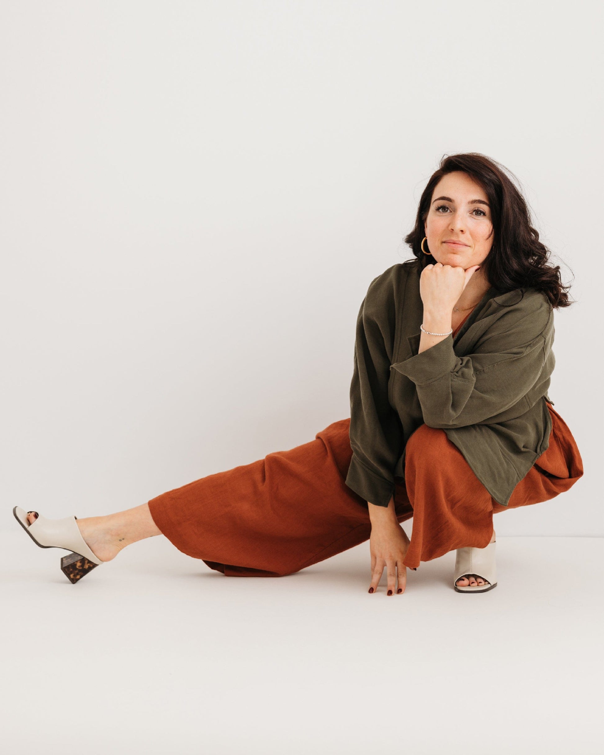 the Stella Jacket - Khaki Green