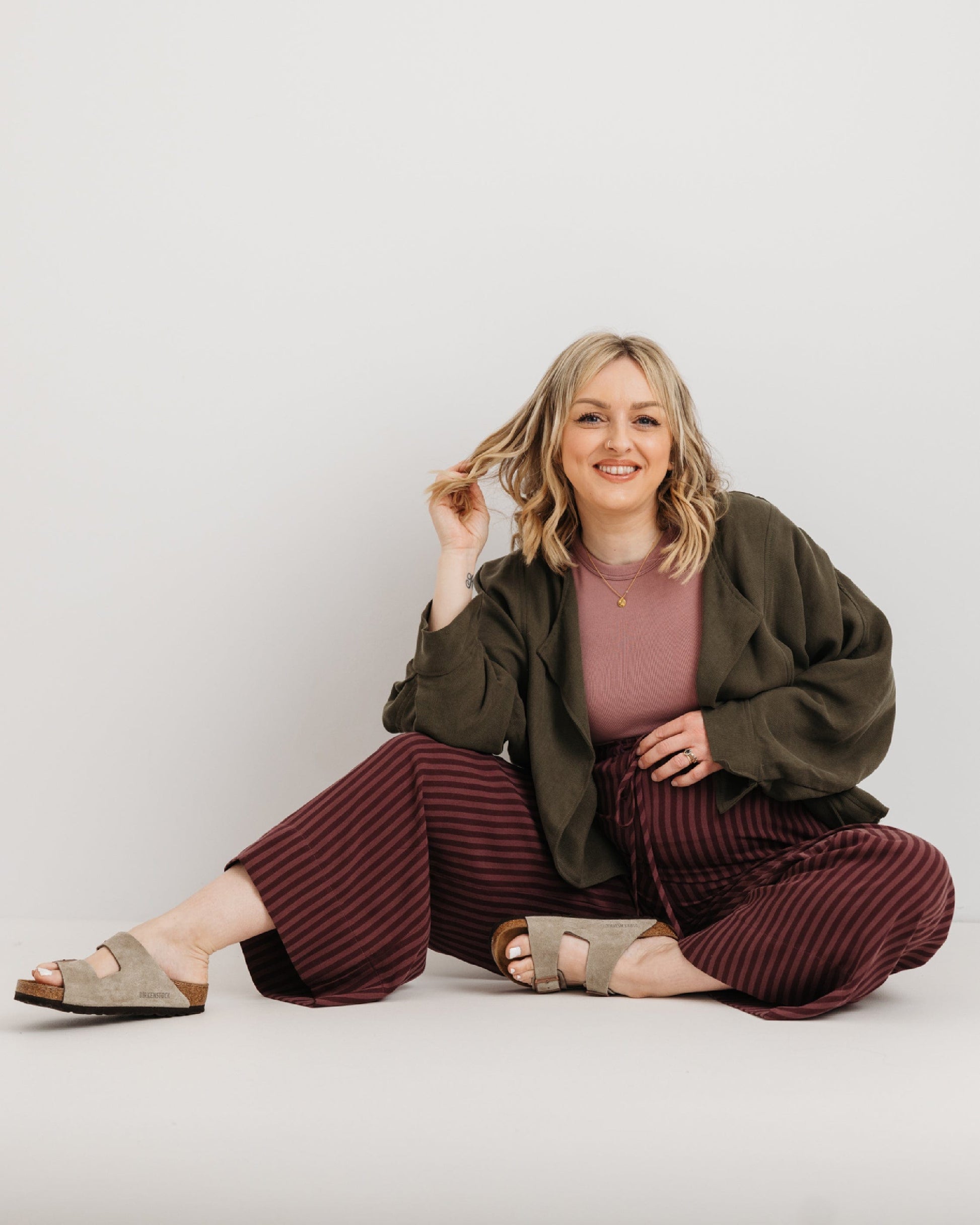 the Stella Jacket - Khaki Green