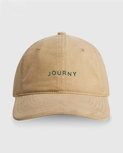 Embroidered Corduroy Cap | Accessories | Journy