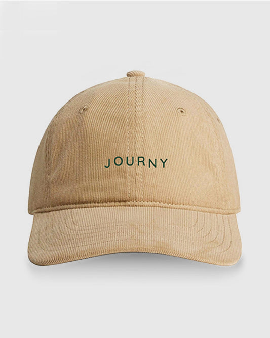 Embroidered Corduroy Cap | Accessories | Journy