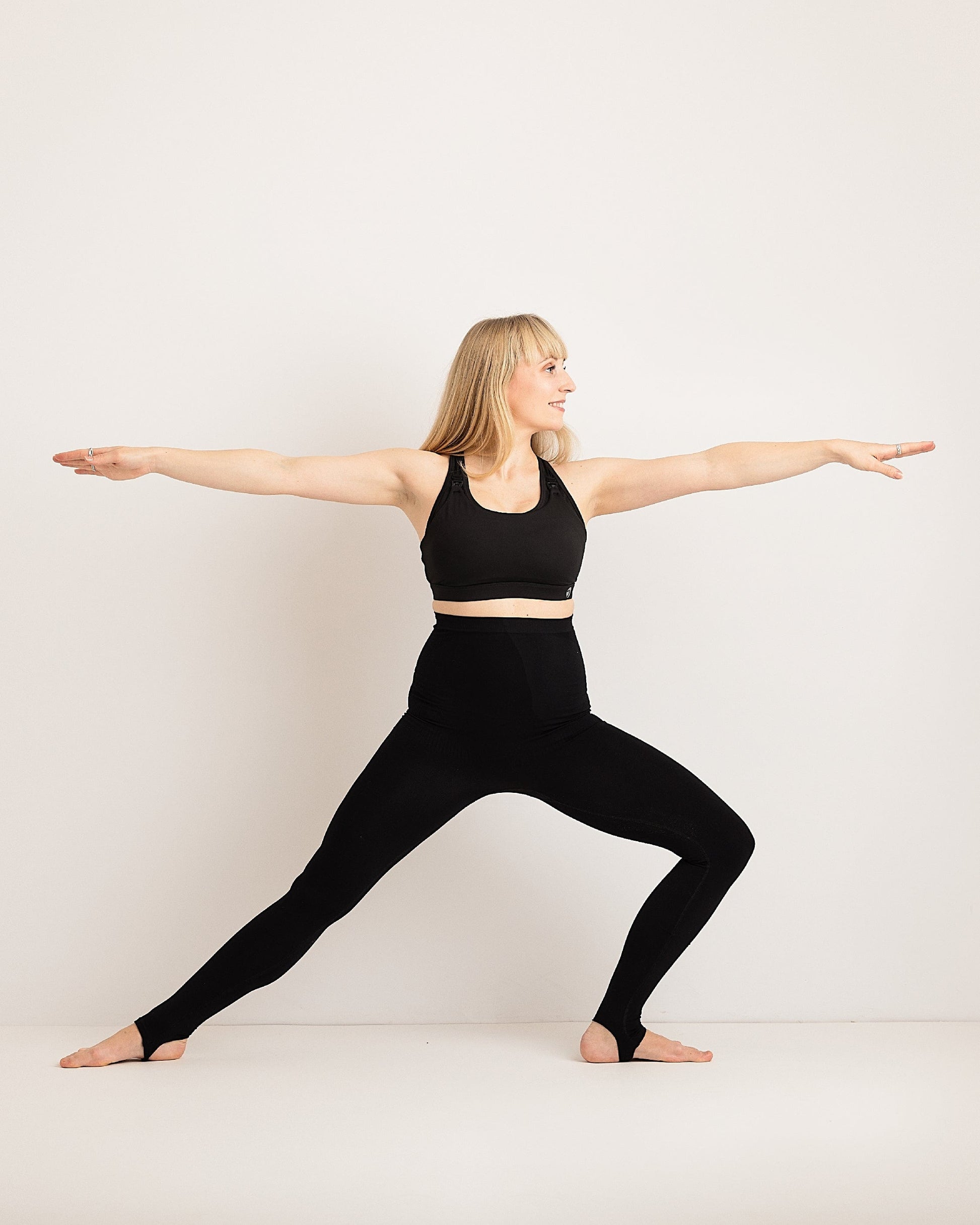 Penny Leggings - Maternity + Postpartum Leggings - Bump Supporting - Black